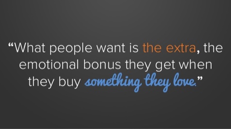 what people want is the extra Seth Godin