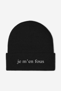 bonnet j'men fous