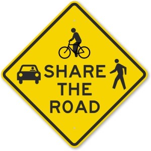 share the road