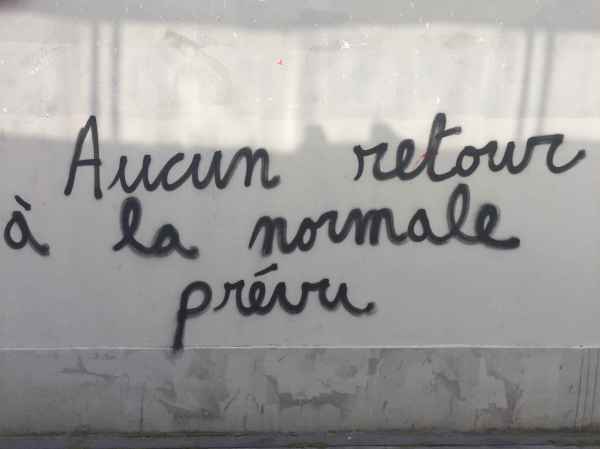 Aucun retour à la normale