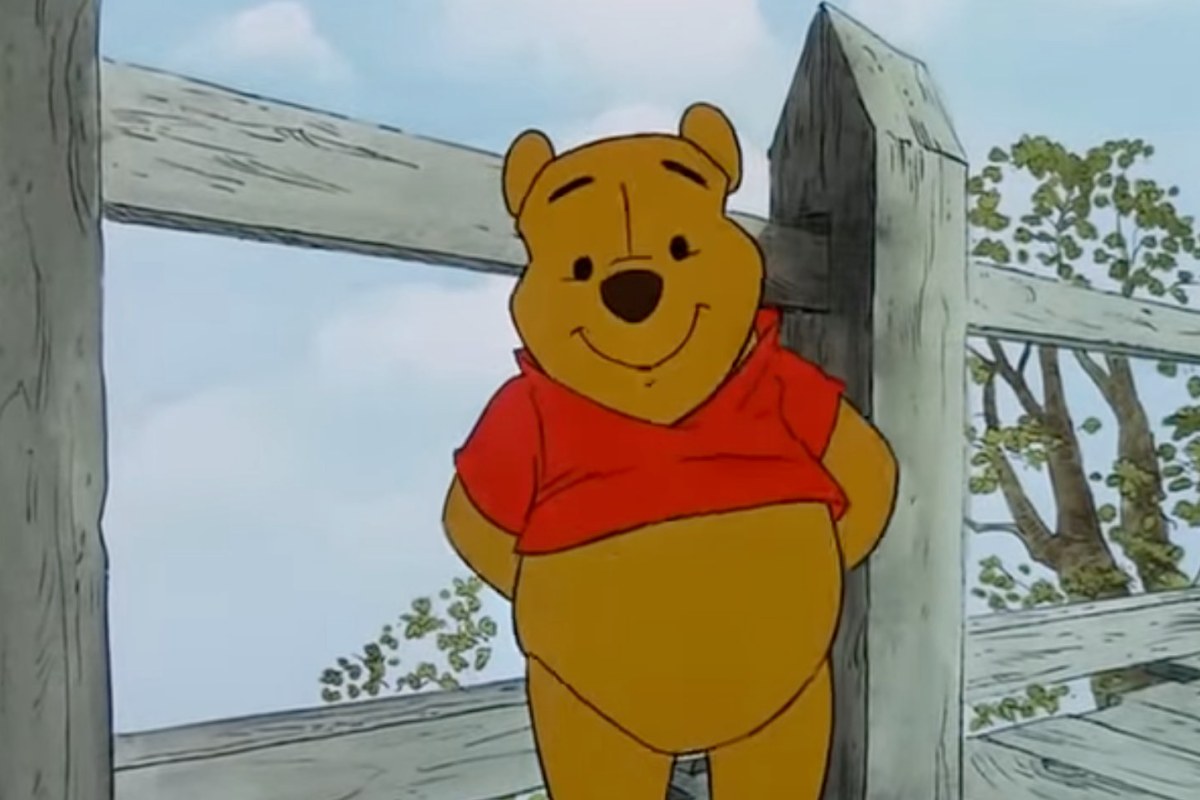 Winnie on the bridge