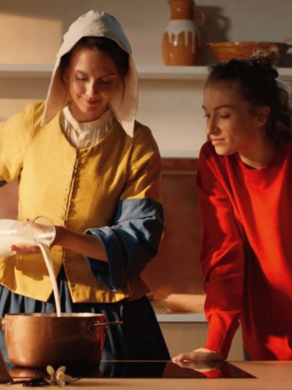 La laitière de Nestlé - ensemble pour de bon